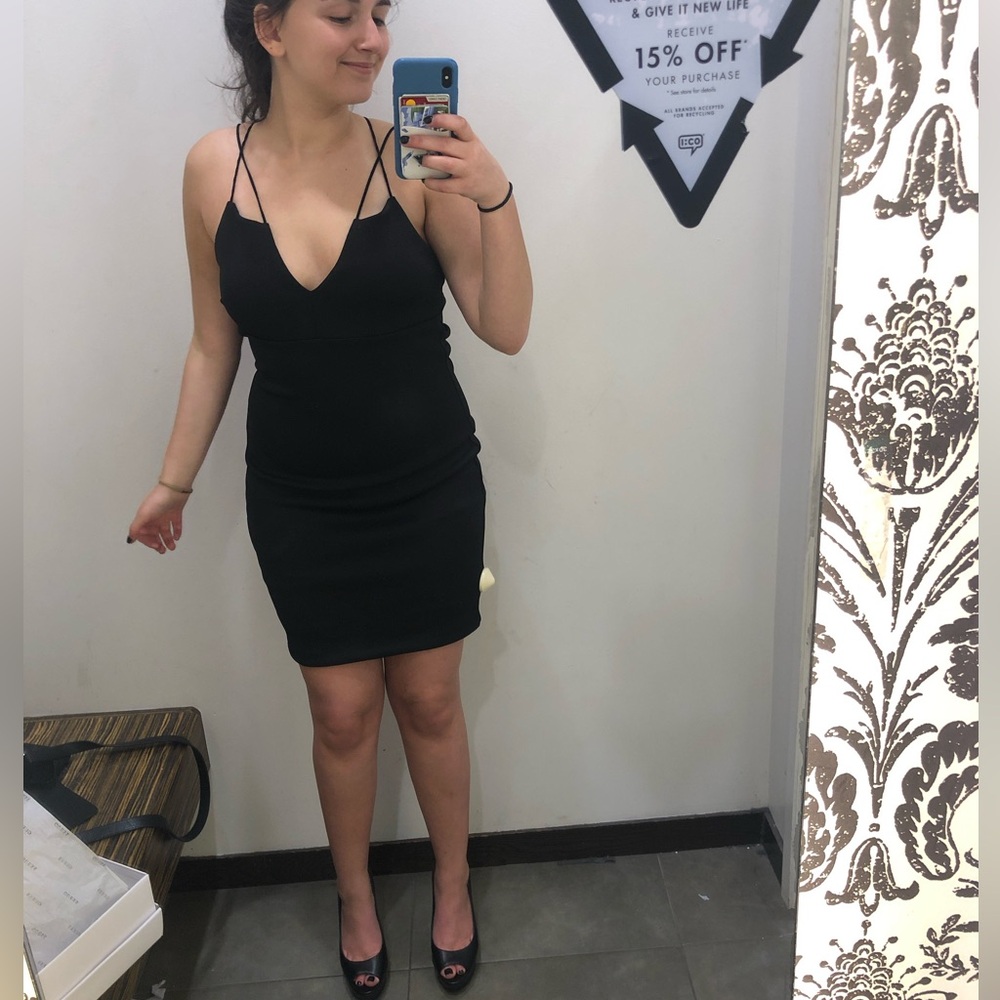 Guess Dress with Crossover Straps & Strappy Back - Worn Once